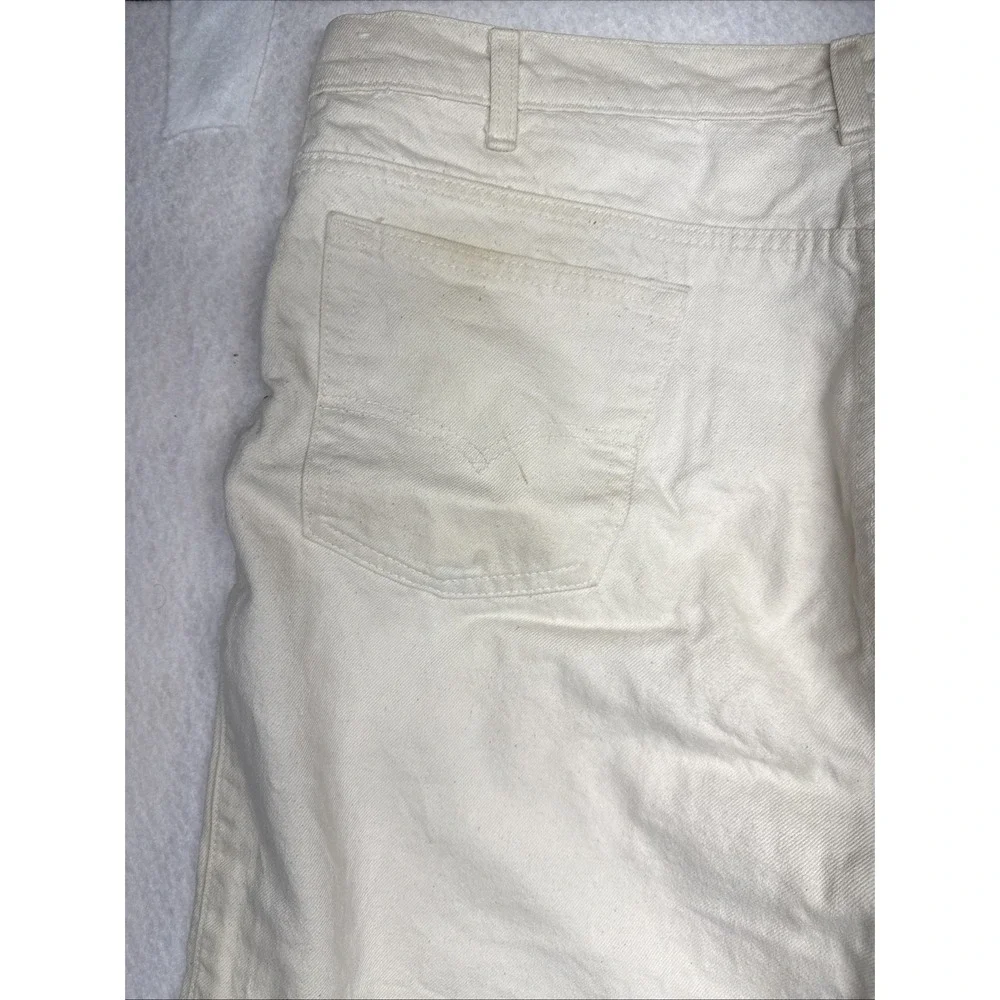 Levis Strauss White Jeans VTG 80/90s Leather Tab 549 42x32